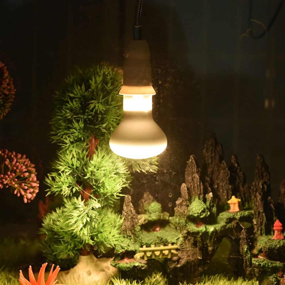 Basking Bulb Halogen - Lampada Riscaldante per Anfibi, Luce UVA,