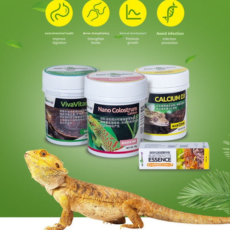 Calcium Powder Reptile - Reptizoo Polvere di calcio per rettili