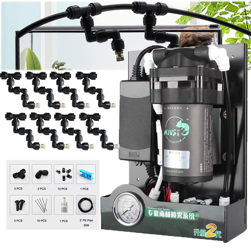 Misting Nozzle Reptile - Sistema di spruzzatura per rettili con
