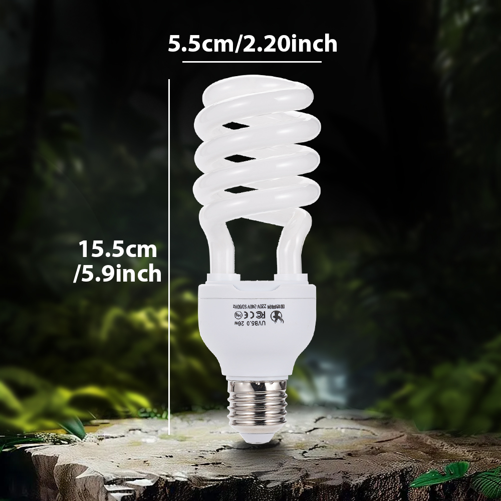 Lampadina UVB per Rettili 26W  - Calcium Powder Reptile recensione e prezzo