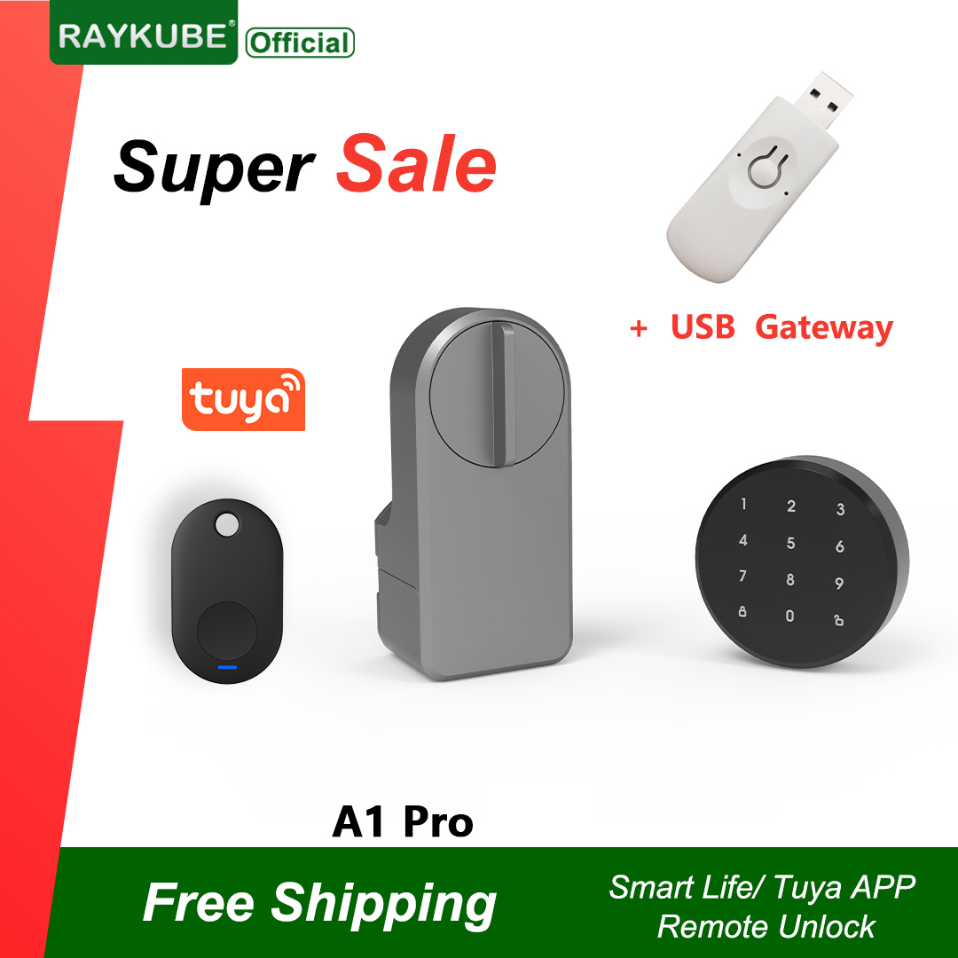 RAYKUBE A1 Pro Tuya BEL Set se - Glass Door Hinge recensione e prezzo