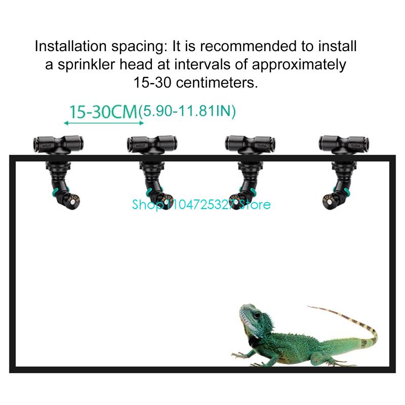 D8KF Serbatoi per foreste pluv - Misting Nozzle Reptile recensione e prezzo