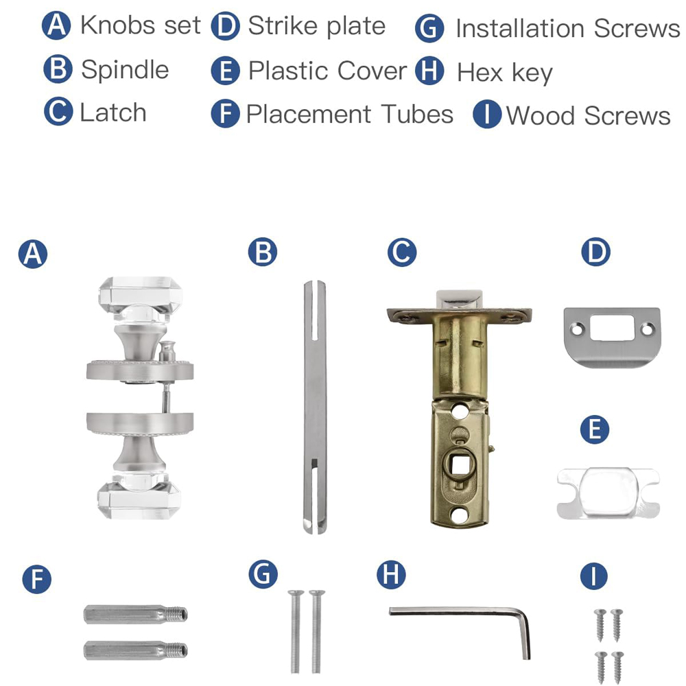 Maniglia per porta in cristall - Glass Door Hinge recensione e prezzo
